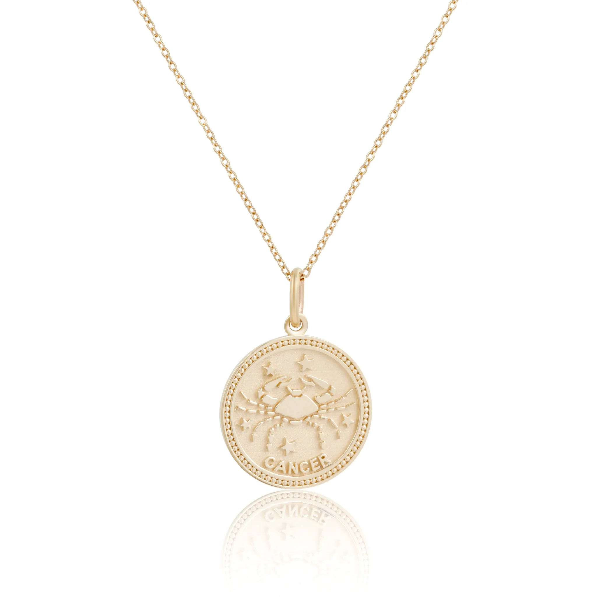 14k Fine Zodiac Necklace