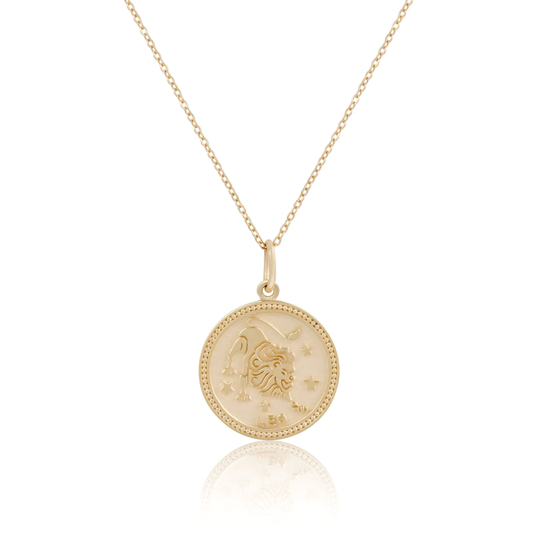 14k Fine Zodiac Necklace