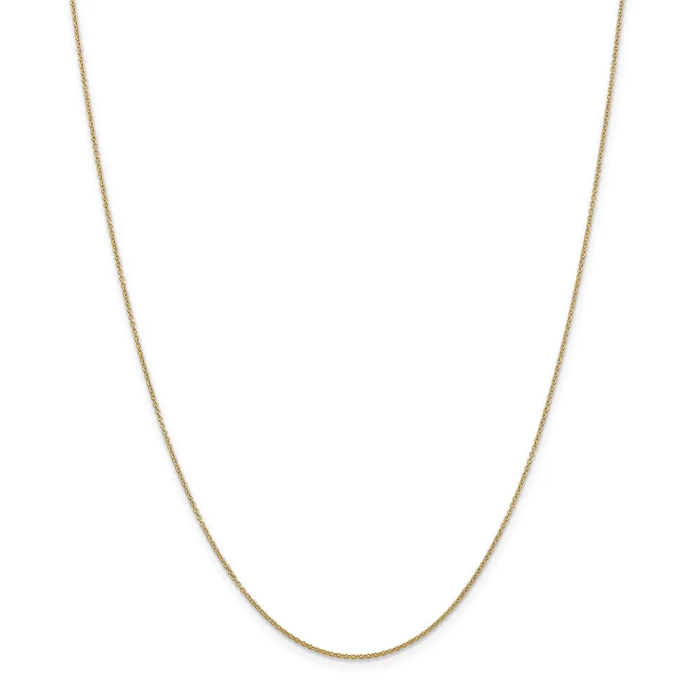 14k Yellow Gold Key to My Heart Necklace