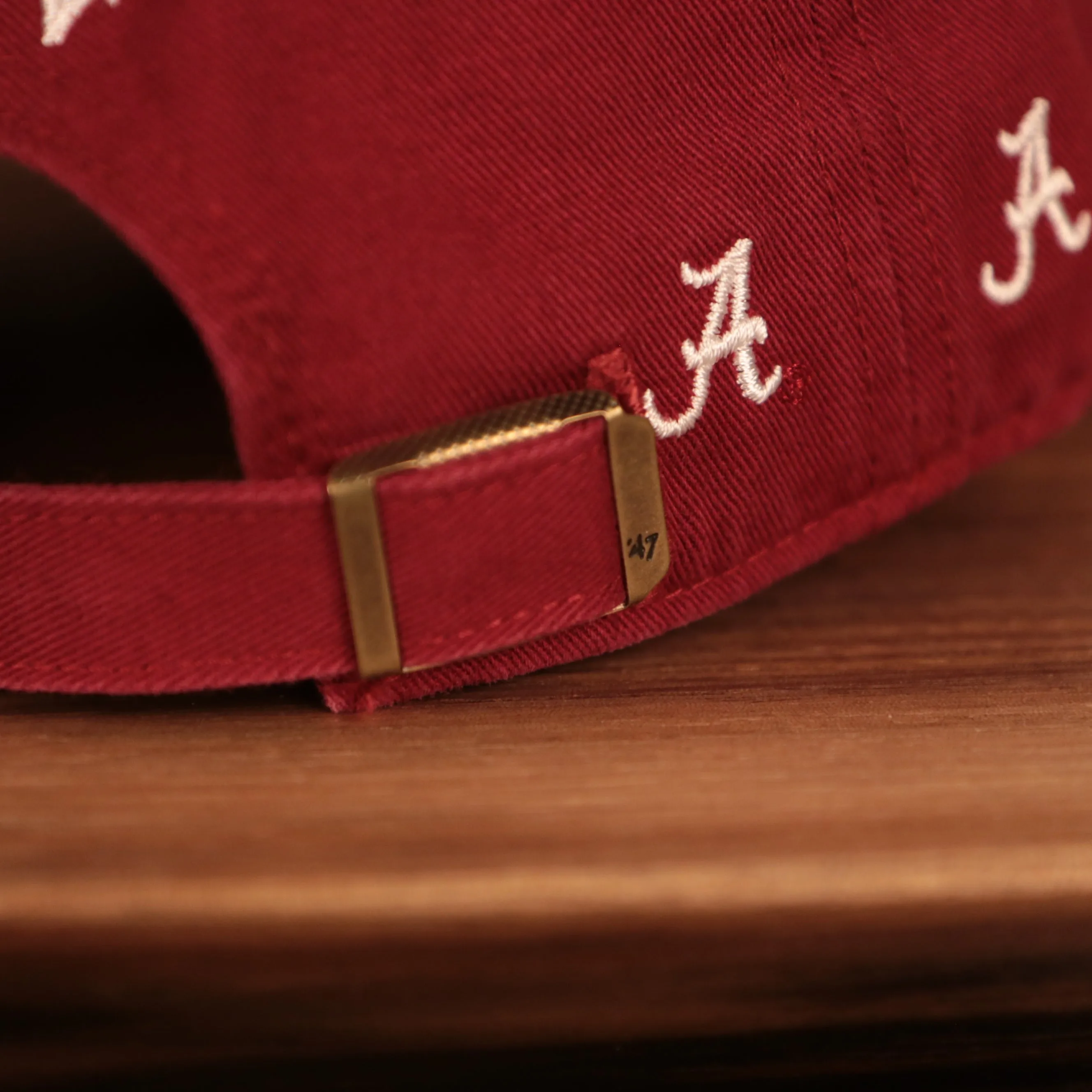 47 BRAND | ALABAMA CRIMSON TIDE | CONFETTI MULTI PATCH | DAD HAT | RED | OSFM