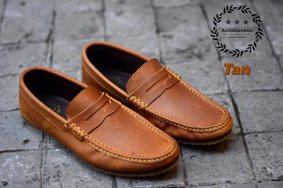 823 Arcobareno Classic Loafer Nubuck Tan