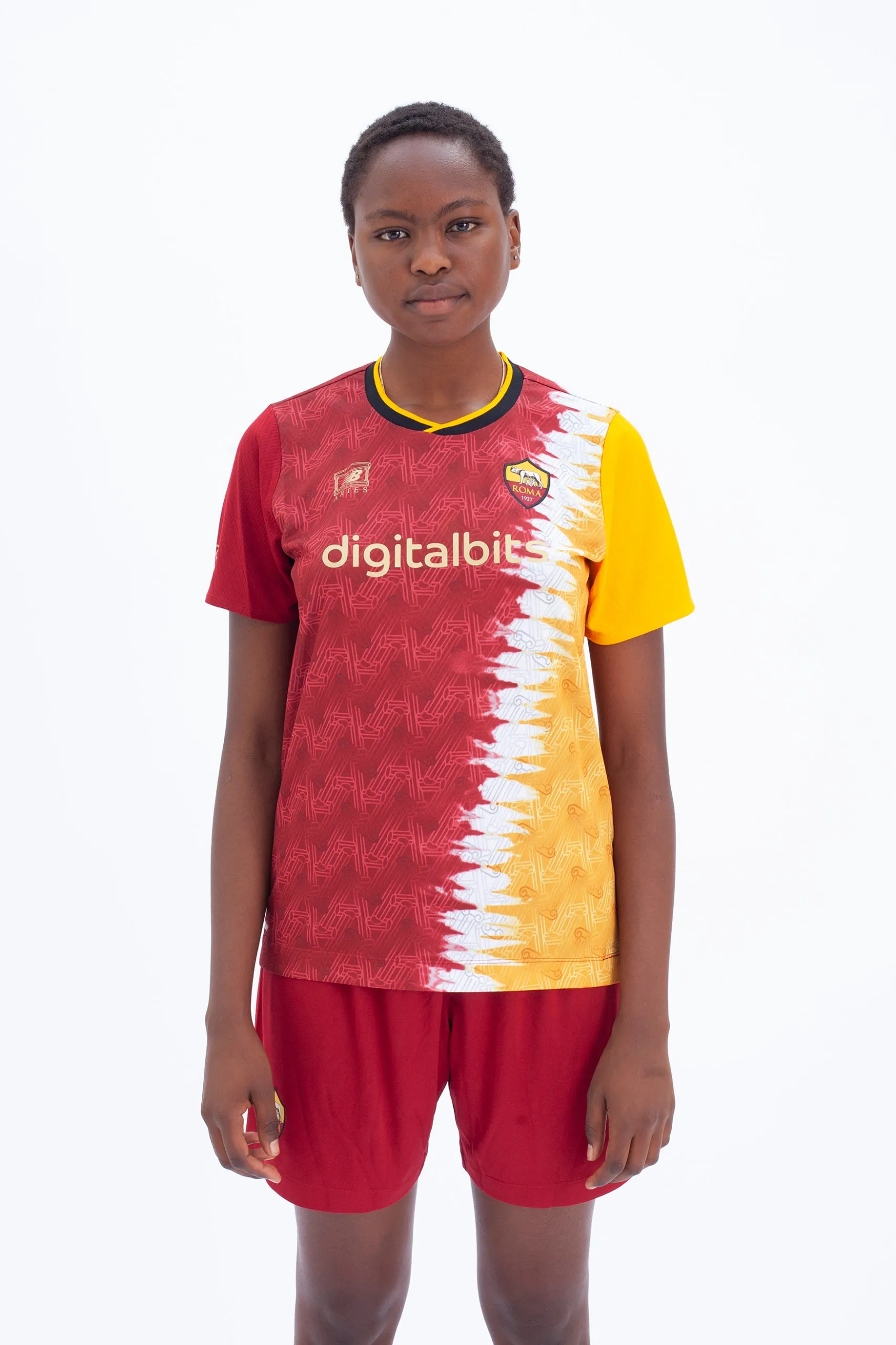 AS Roma X Aries Womens SS Jersey