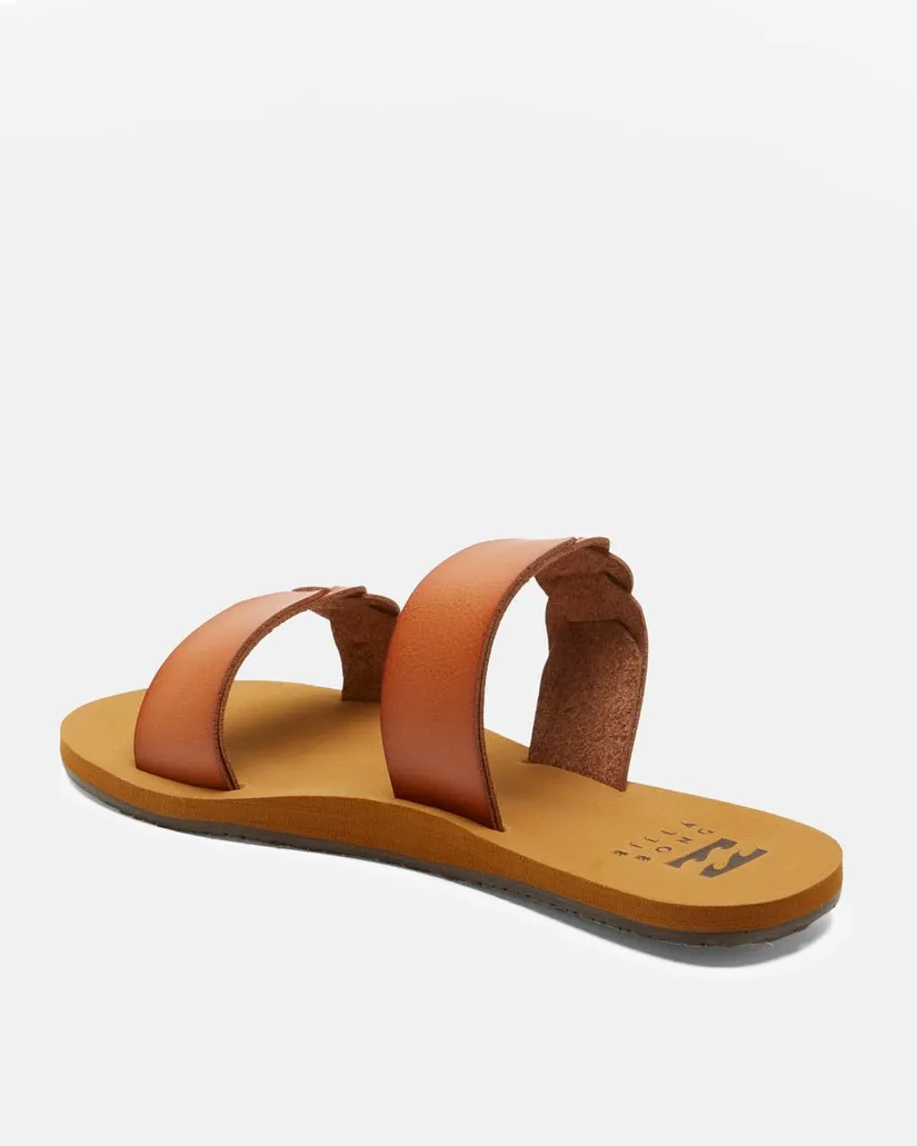 Billabong Masey Women's Slide Sandals - Tan