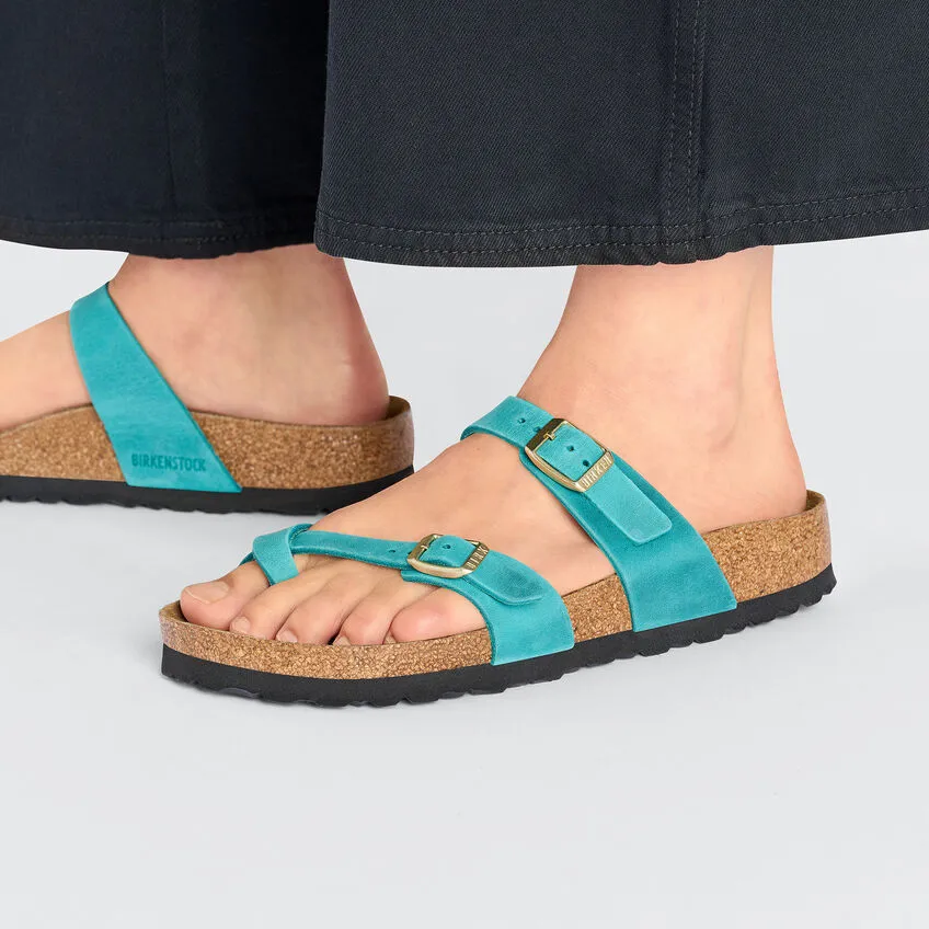 Birkenstock Women’s Mayari Sandals-Oiled Biscay Bay