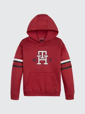 Boys 8-16 Global Stripe TH Monogram Hoodie | Sweatshirts & Hoodies | Tommy Kids