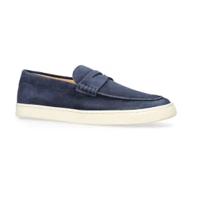 BRUNELLO CUCINELLI Hybrid Suede Loafers - Blue