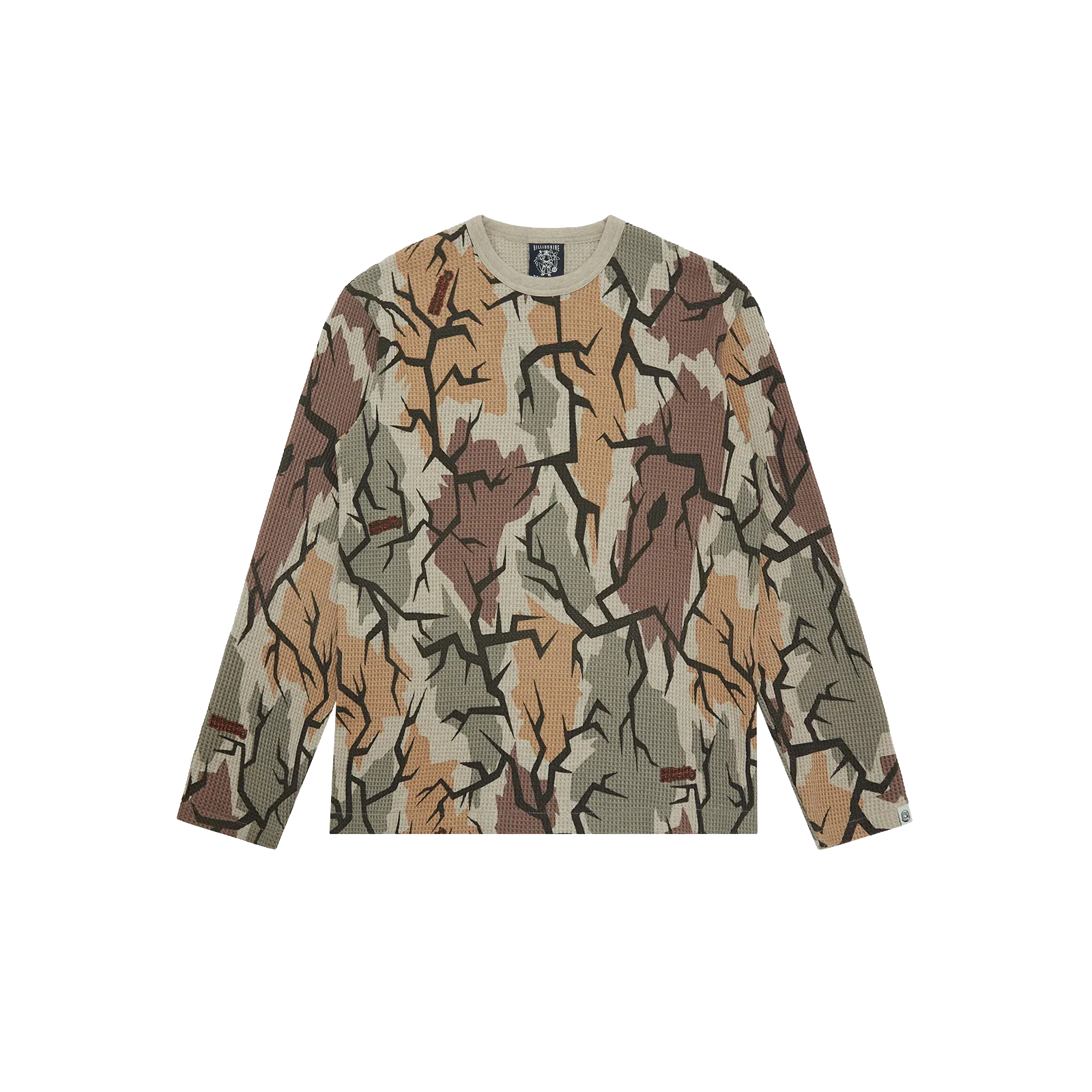 CAMO WAFFLE L/S T-SHIRT - MULTI CAMO