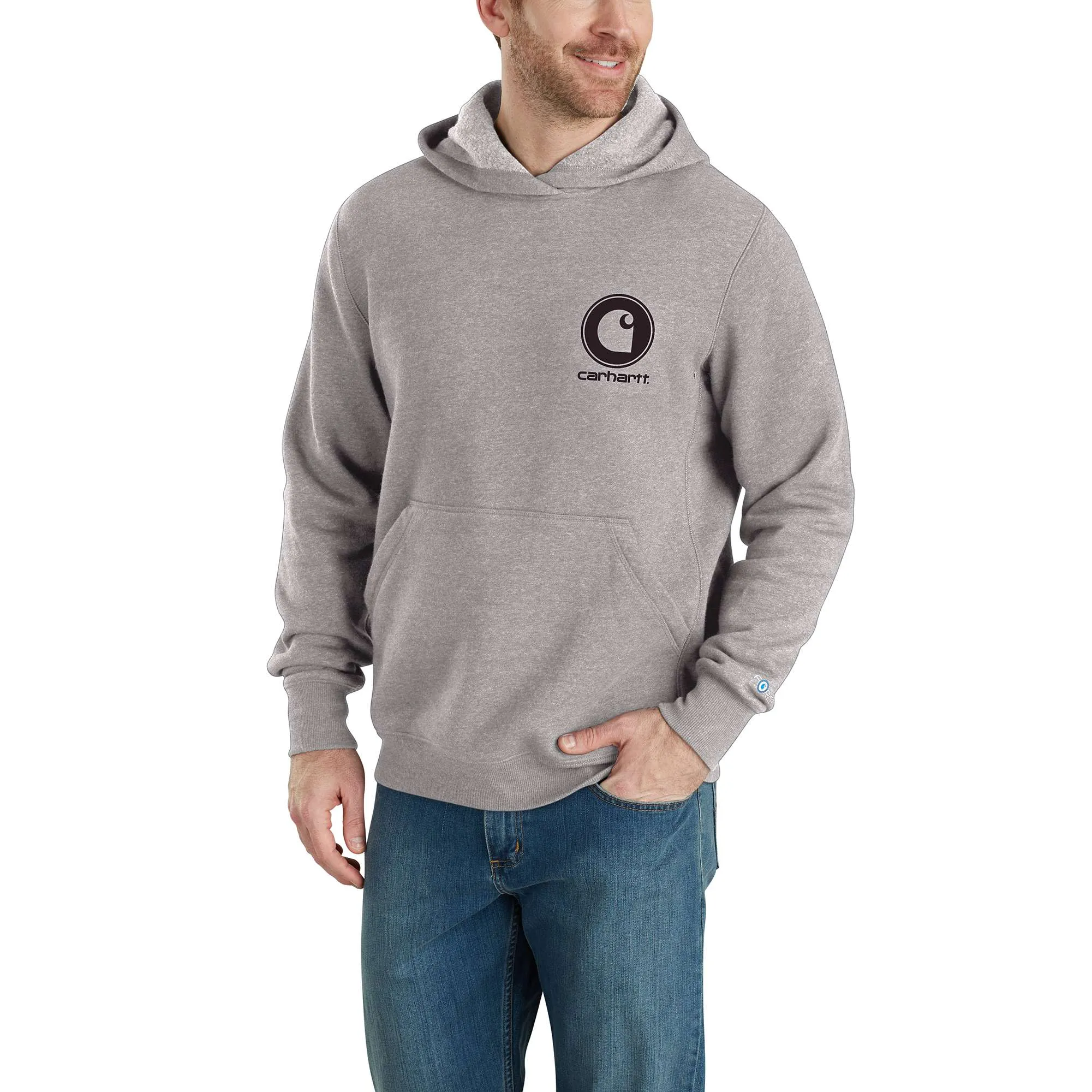 Carhartt Force Delmont Graphic Hooded Sweatshirt