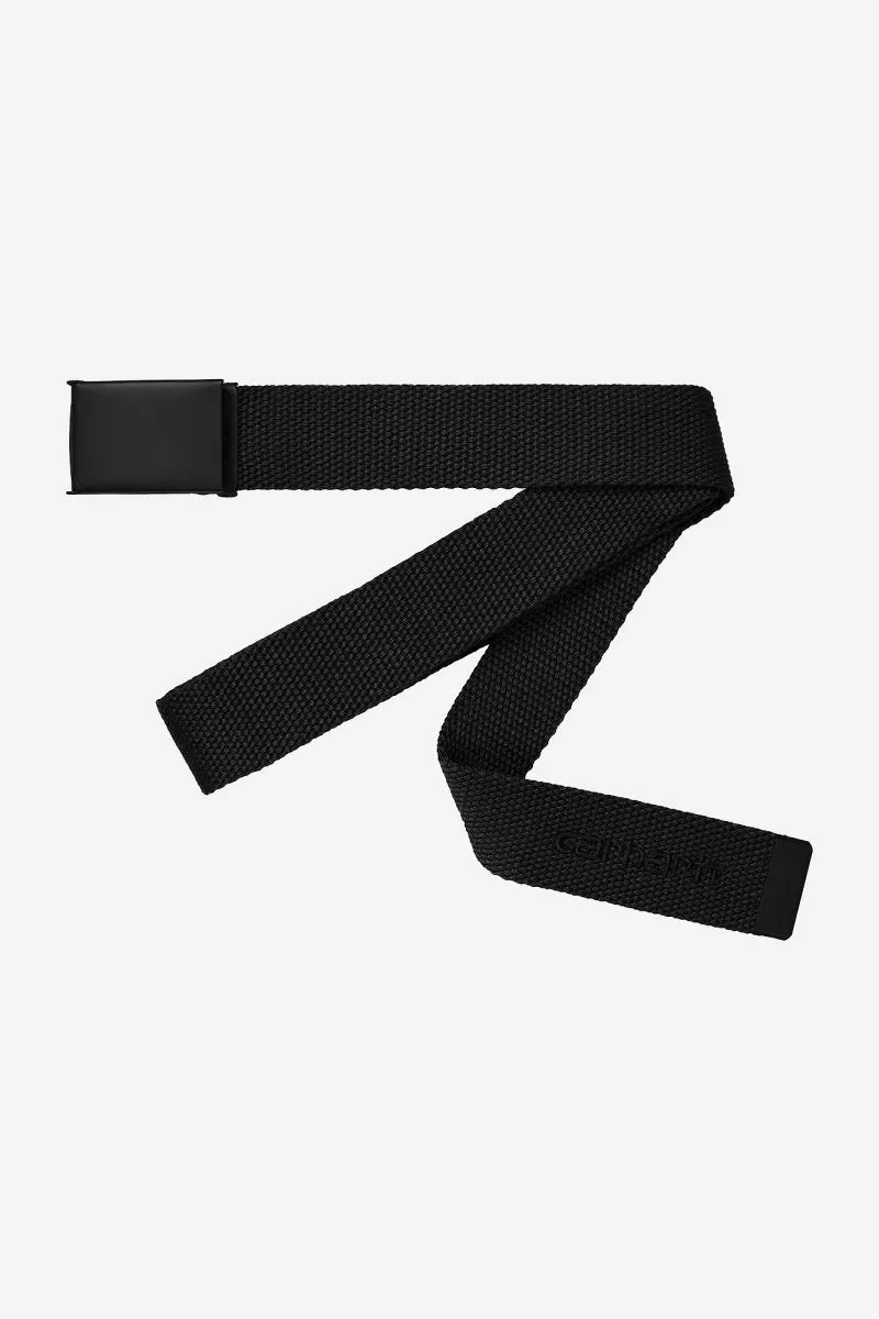 Carhartt WIP Script Belt Tonal Black