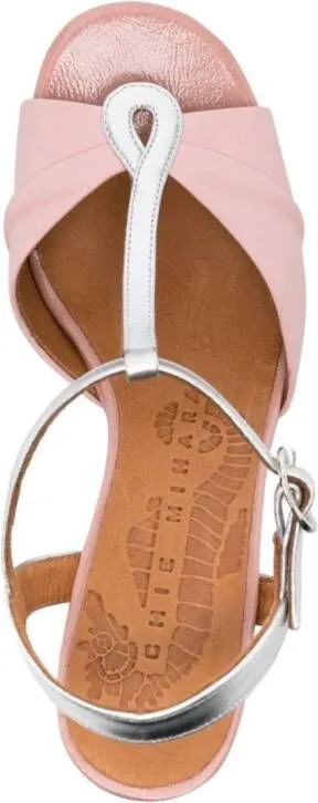 Chie Mihara Biagio 60mm T-bar sandals Pink