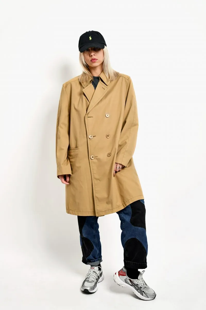 Classic 90s brown trench coat