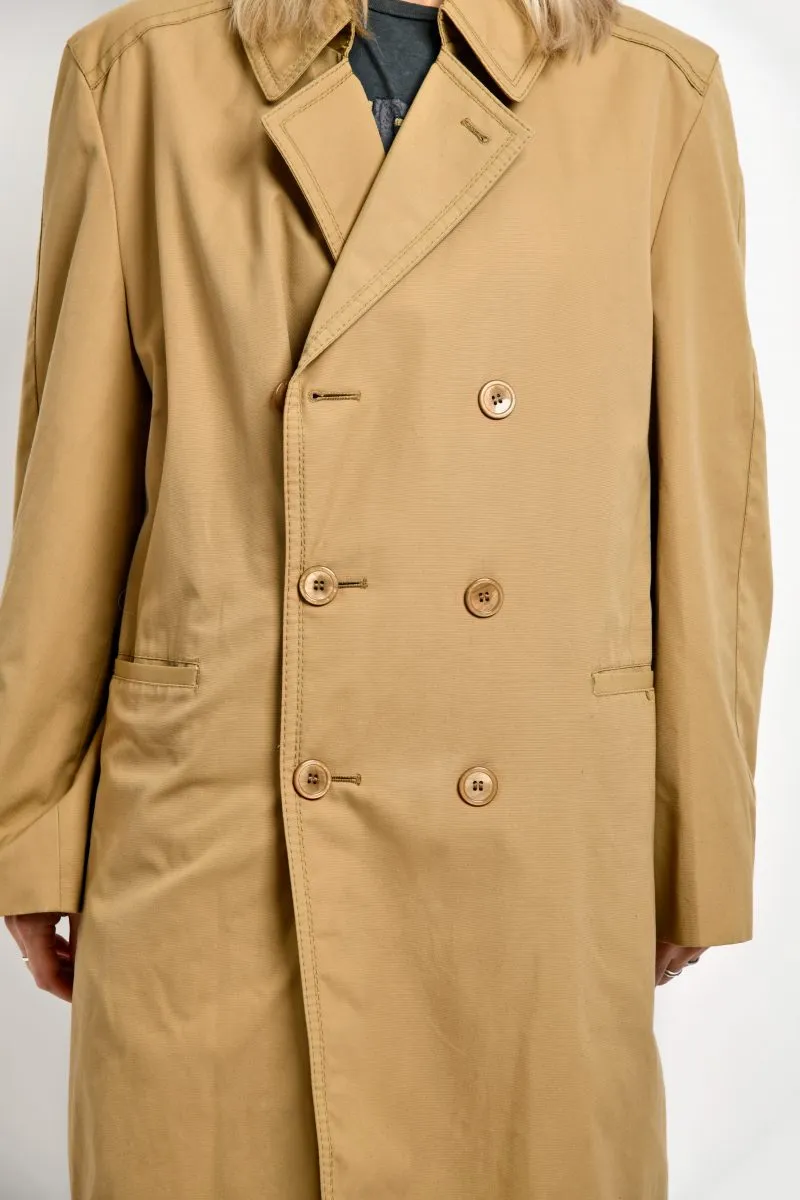 Classic 90s brown trench coat