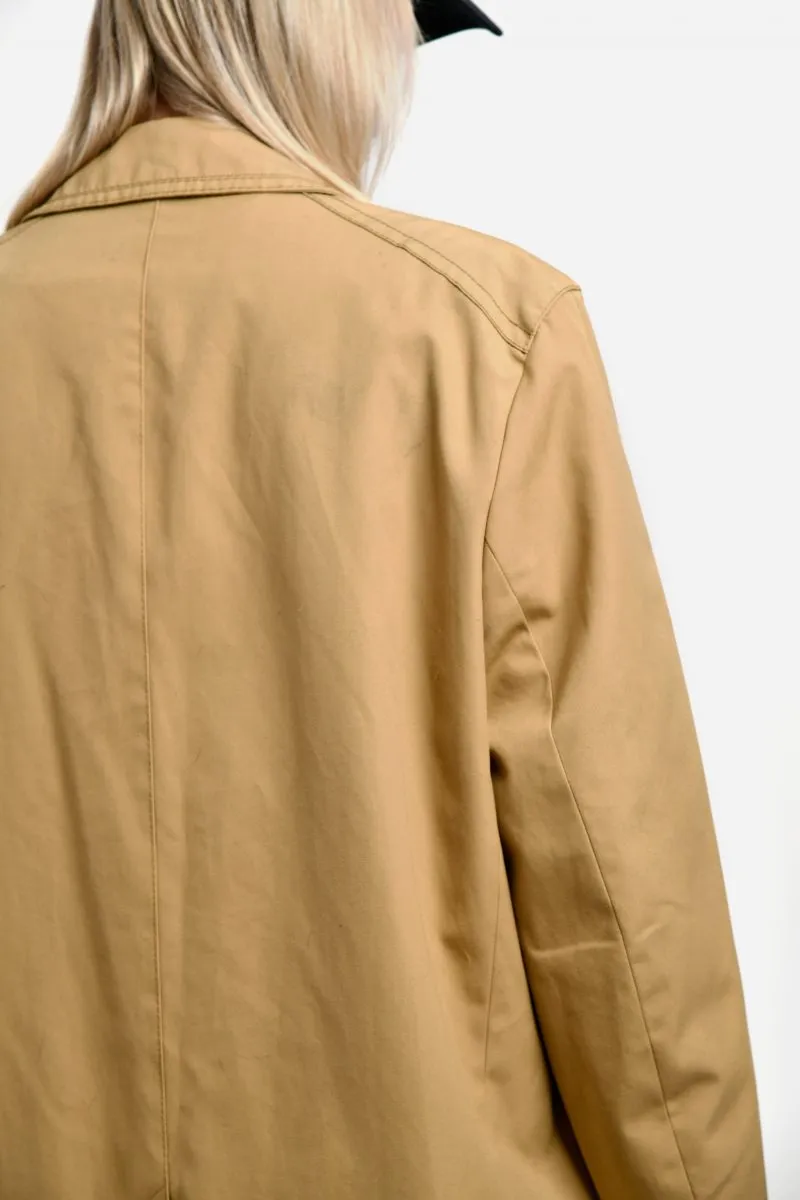 Classic 90s brown trench coat