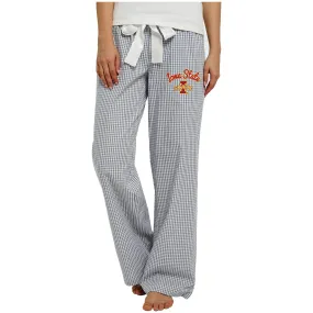 Concepts Sport Iowa State Cyclones Women's Gray/White Tradition Lightweight Lounge Pants