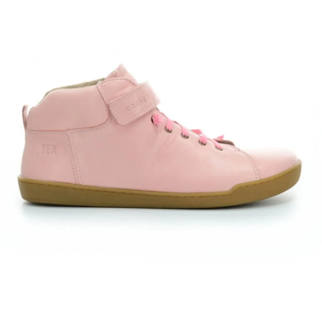 Crave Bergen Pink winter barefoot shoes