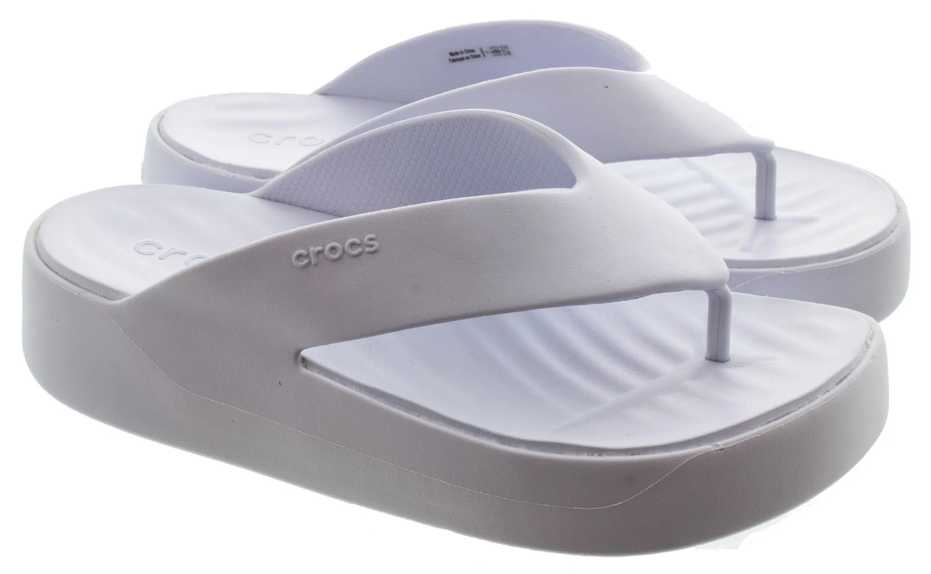 CROCS Ladies Getaway Toe Post Sandals In Dreamscape