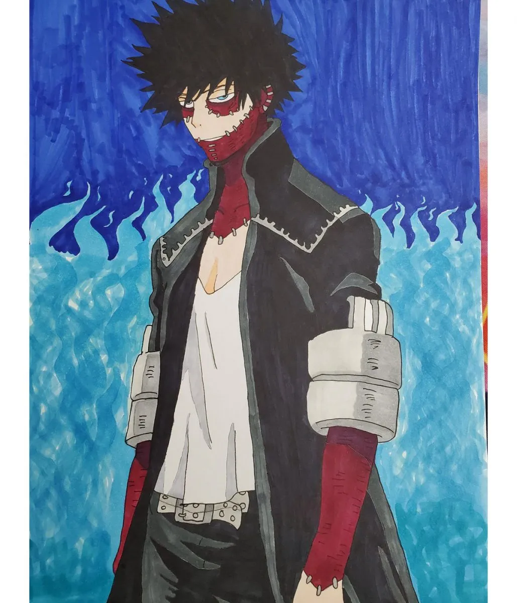 Dabi My Hero Academia Leather Coat