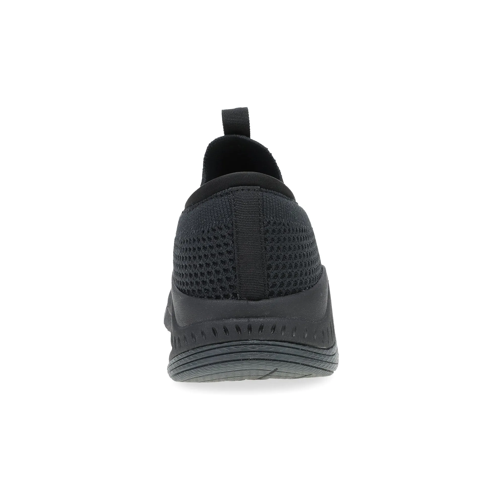 Dansko Pep: Black Knit Sneaker 