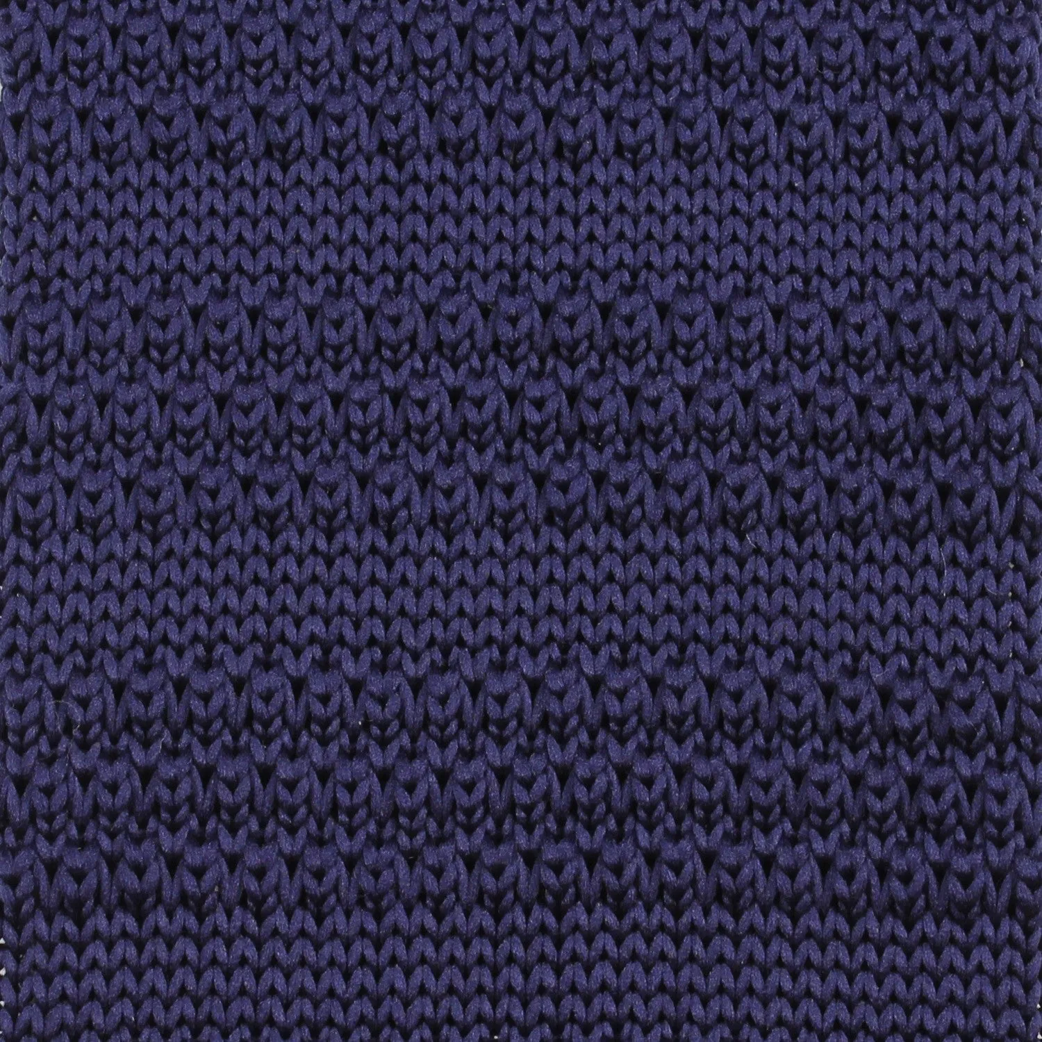 Dark Purple Knitted Tie