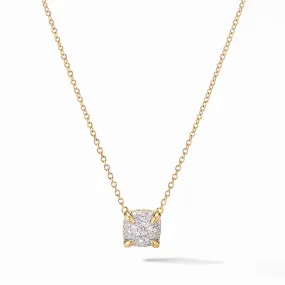 David Yurman Chatelaine Full Pave Diamonds Pendant Necklace in 18K Yellow Gold