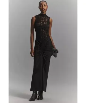 Delfi Collective Addison Sheer Lace Maxi Dress