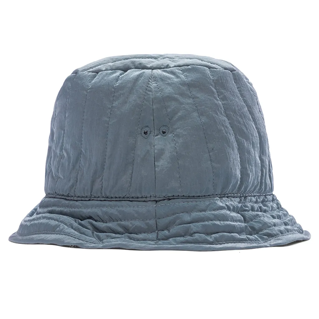 Econyl Regenerated Nylon Bucket Hat - Mid Blue