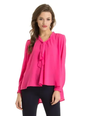 Flare Top With Neck Tie