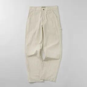 FOB FACTORY（FOBファクトリー） F0485 HBT ペインターパンツ / メンズ ヘリンボーン ワーク ワイド 日本製 PAINTER PANTS