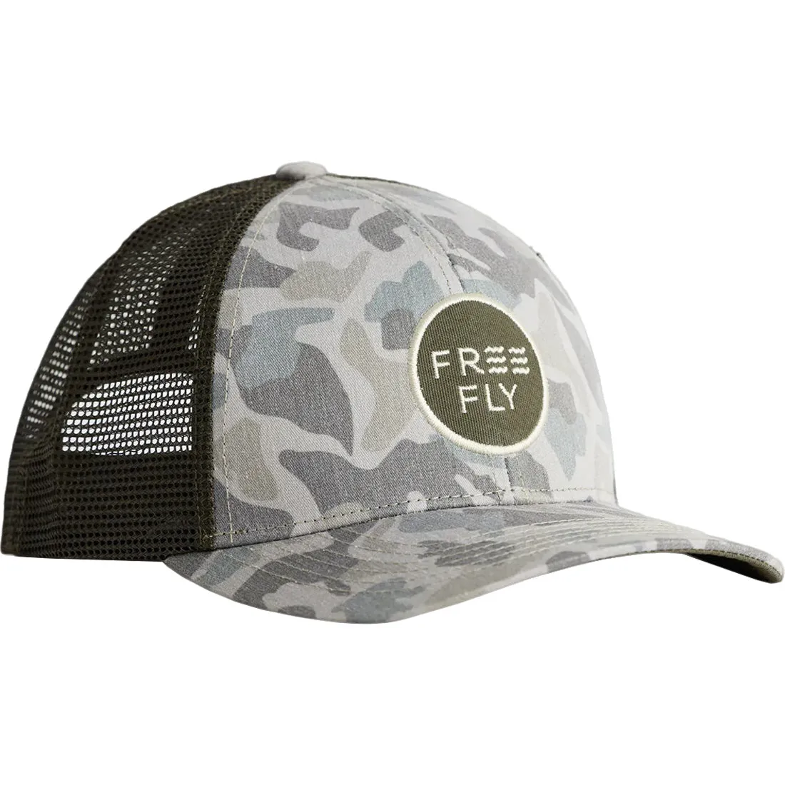 Free Fly Camo Trucker Hat