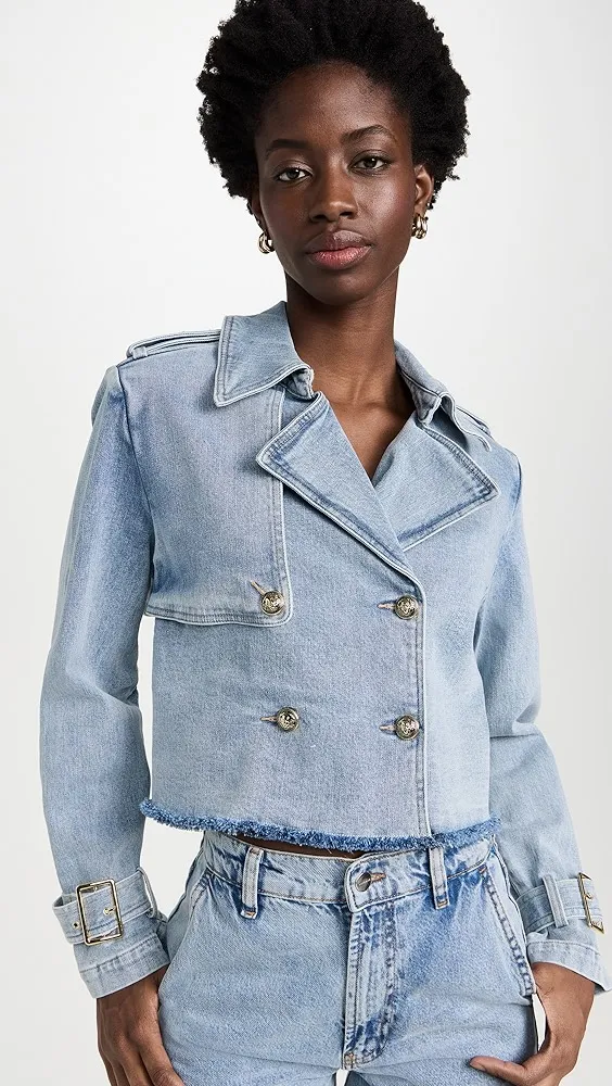 Generation Love   Camila Denim Trench Coat 