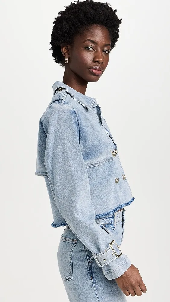 Generation Love   Camila Denim Trench Coat 