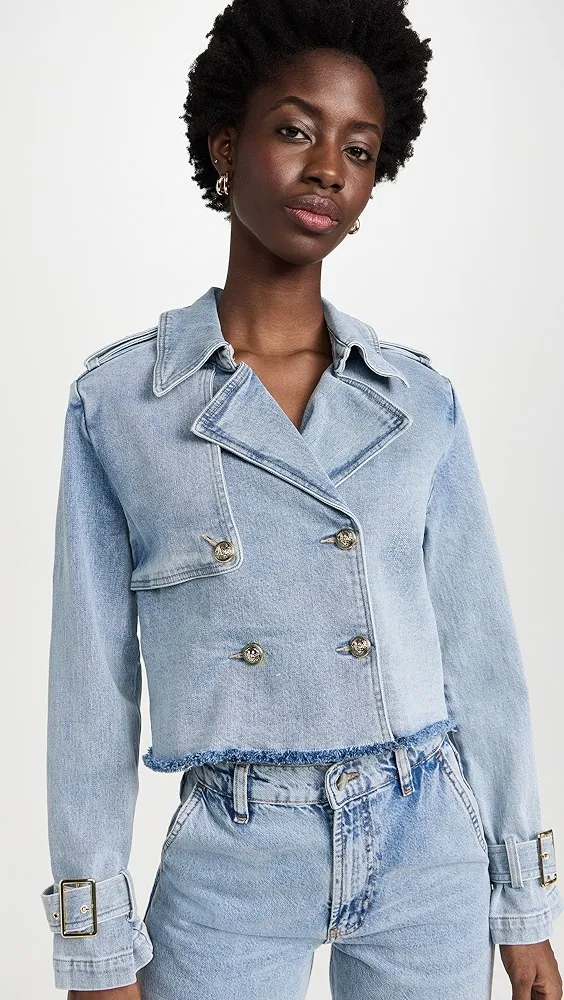 Generation Love   Camila Denim Trench Coat 