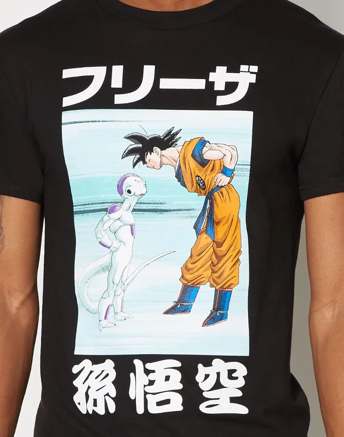 Goku vs Freeza Stare Off T-Shirt