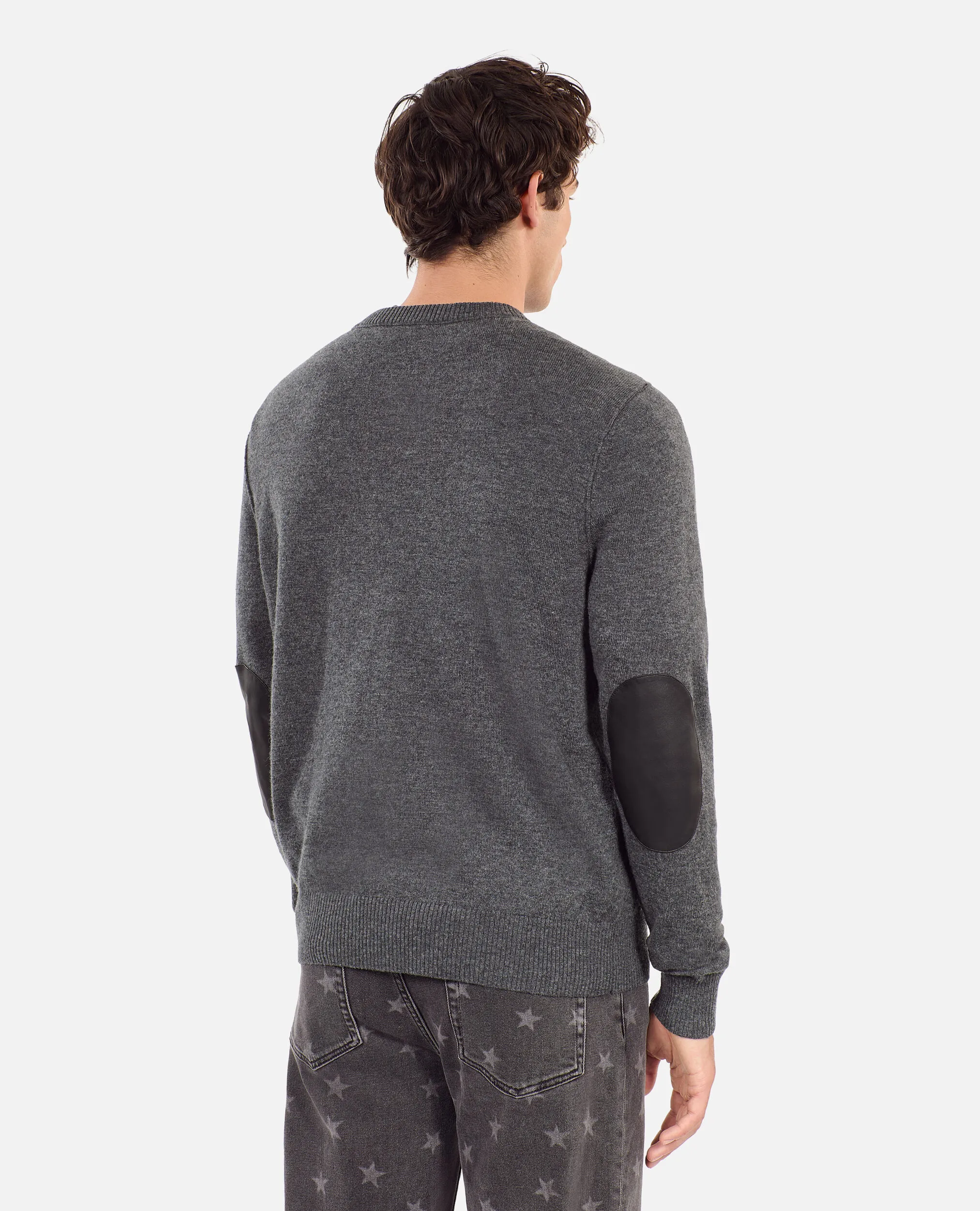 Grey wool sweater