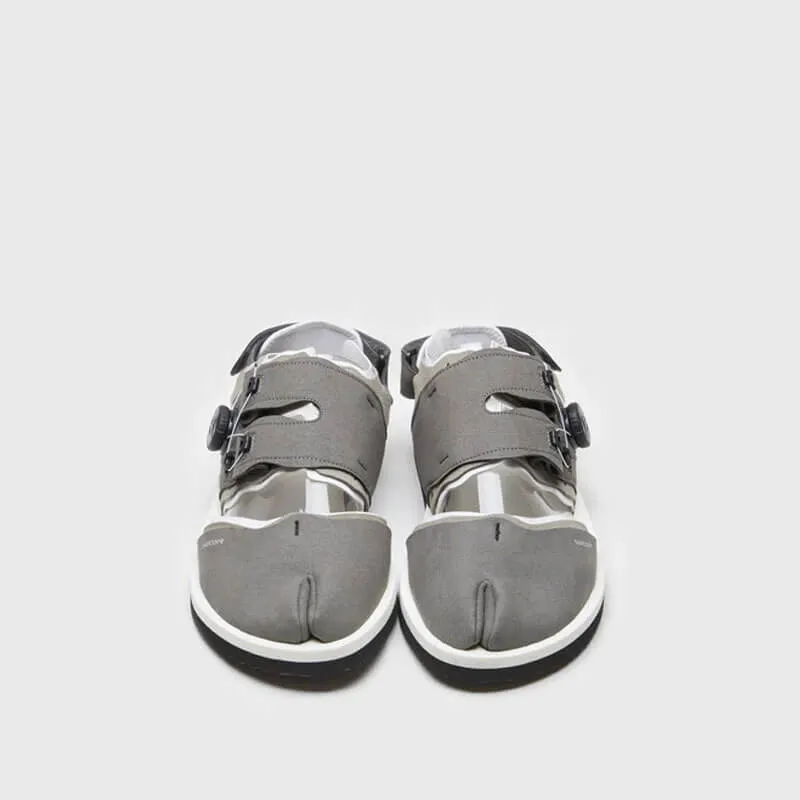 Haku-Ab Sandals - Gray x White