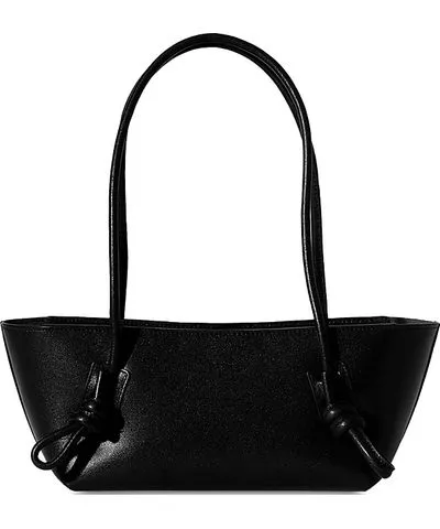 Hereu Fleca Knotted Handle Baguette Shoulder Bag