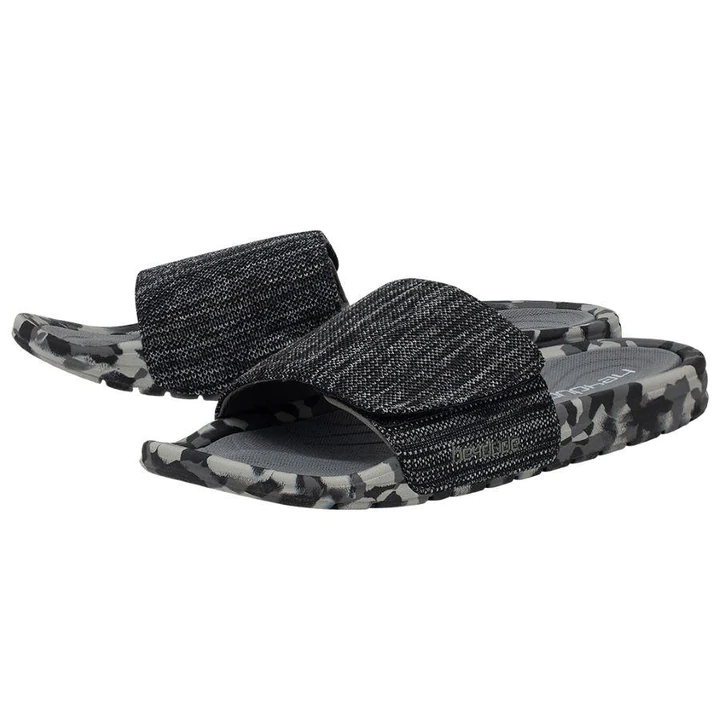 Hey Dude Mens Phoenix Sox Slide Sandals- Dark Quarry Camo