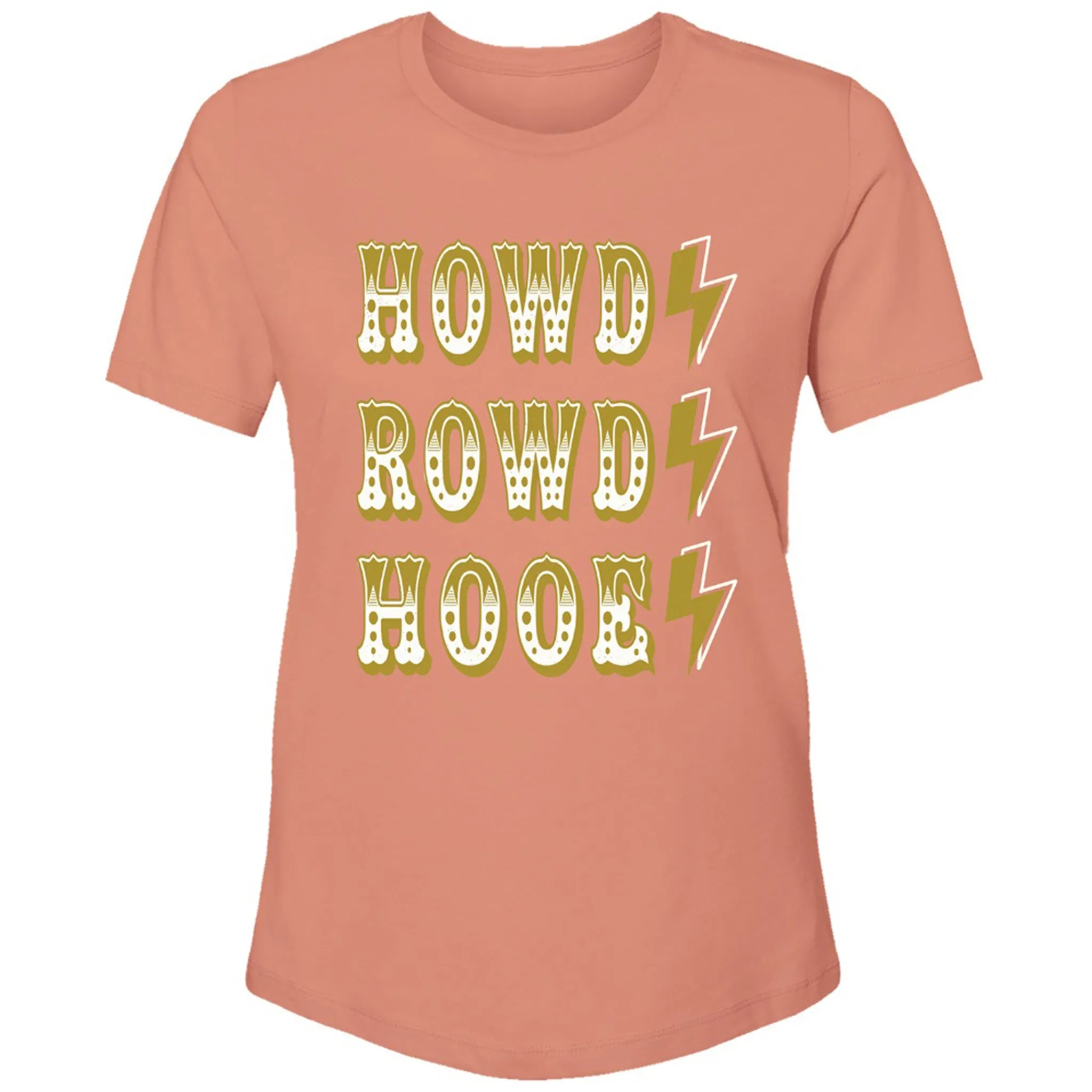 Hooey Howdy Rowdy Hooey Terracotta T-Shirt