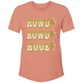 Hooey Howdy Rowdy Hooey Terracotta T-Shirt