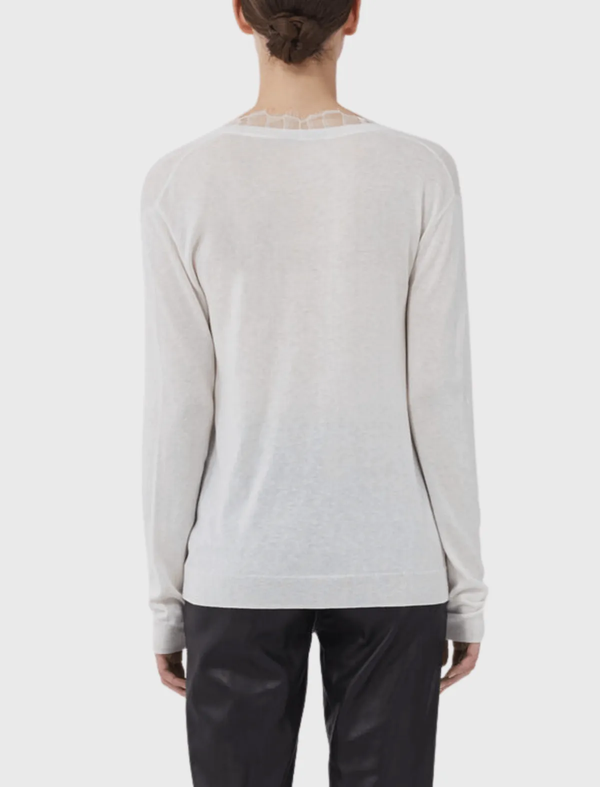 Jayden Sweater - Optical White