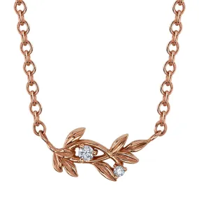 Jessamine Necklace in Gold with DIAMONDS