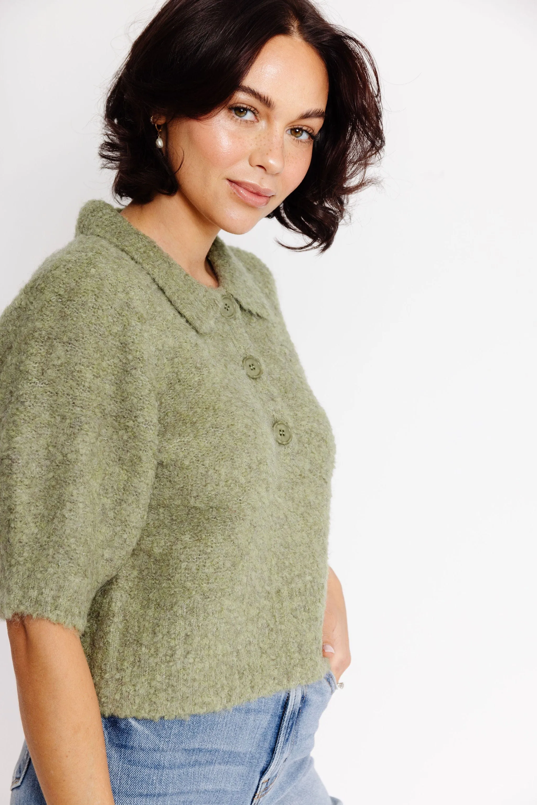 Jolee Sweater in Olive