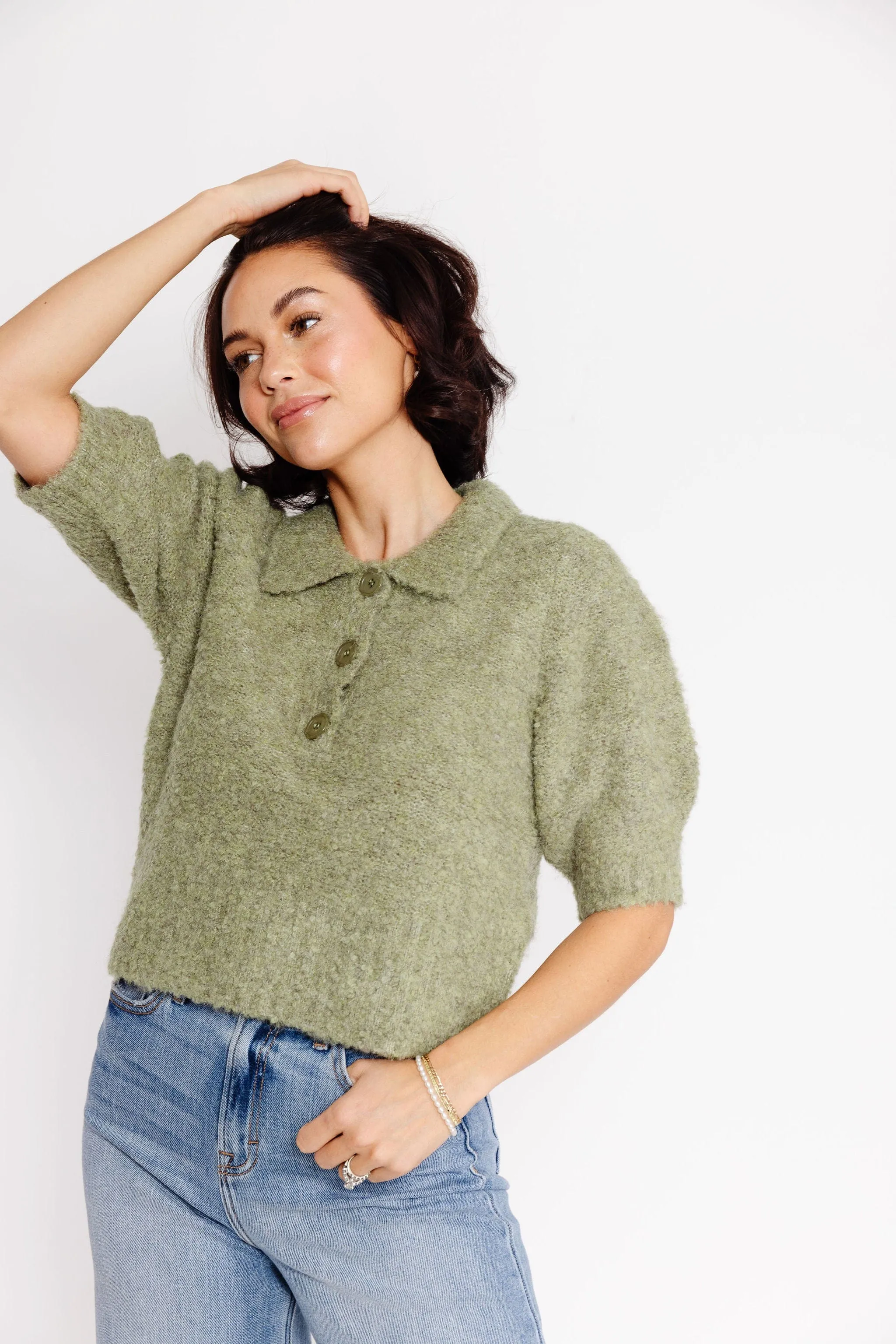 Jolee Sweater in Olive