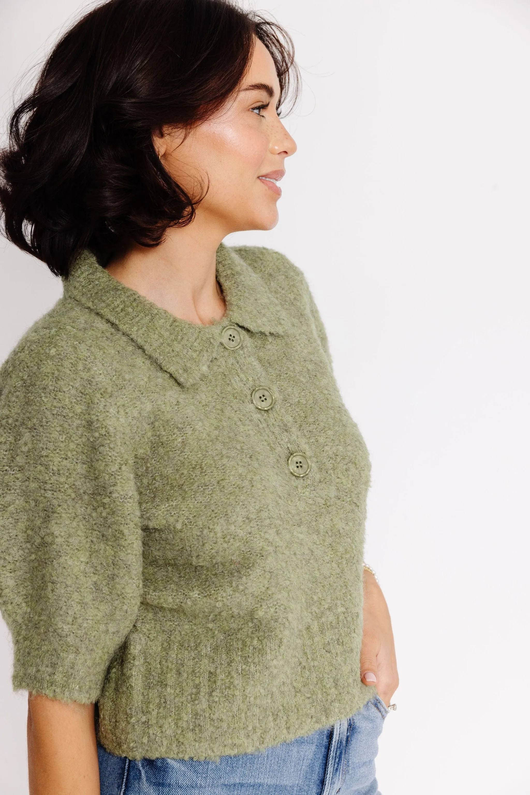 Jolee Sweater in Olive