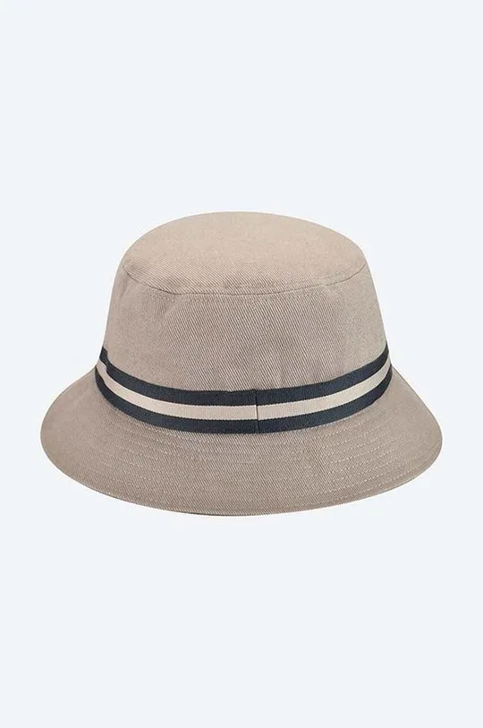 Kangol cotton hat Stripe Lahinch navy blue color