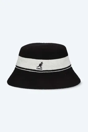 Kangol hat Bermuda Bucket black color