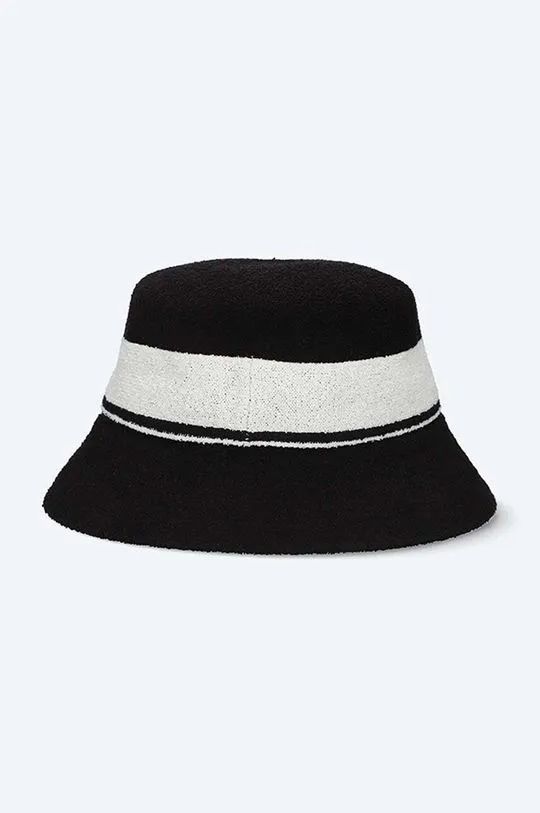 Kangol hat Bermuda Bucket black color