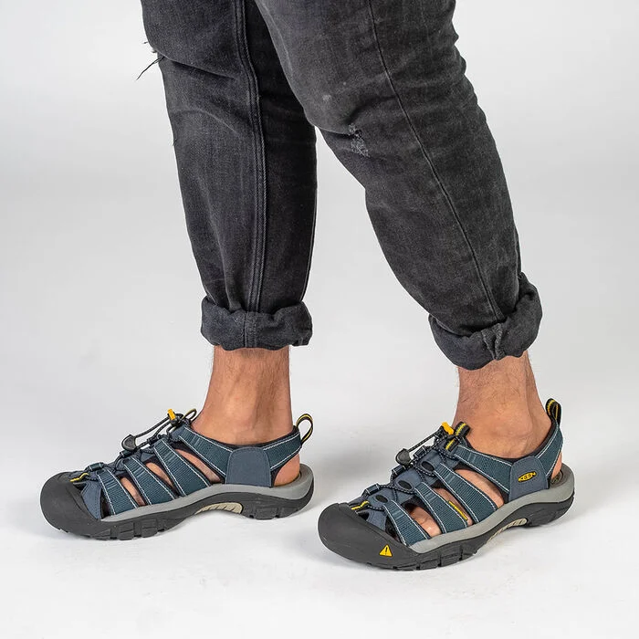 Keen Mens Newport H2 Sandals- Navy/Grey