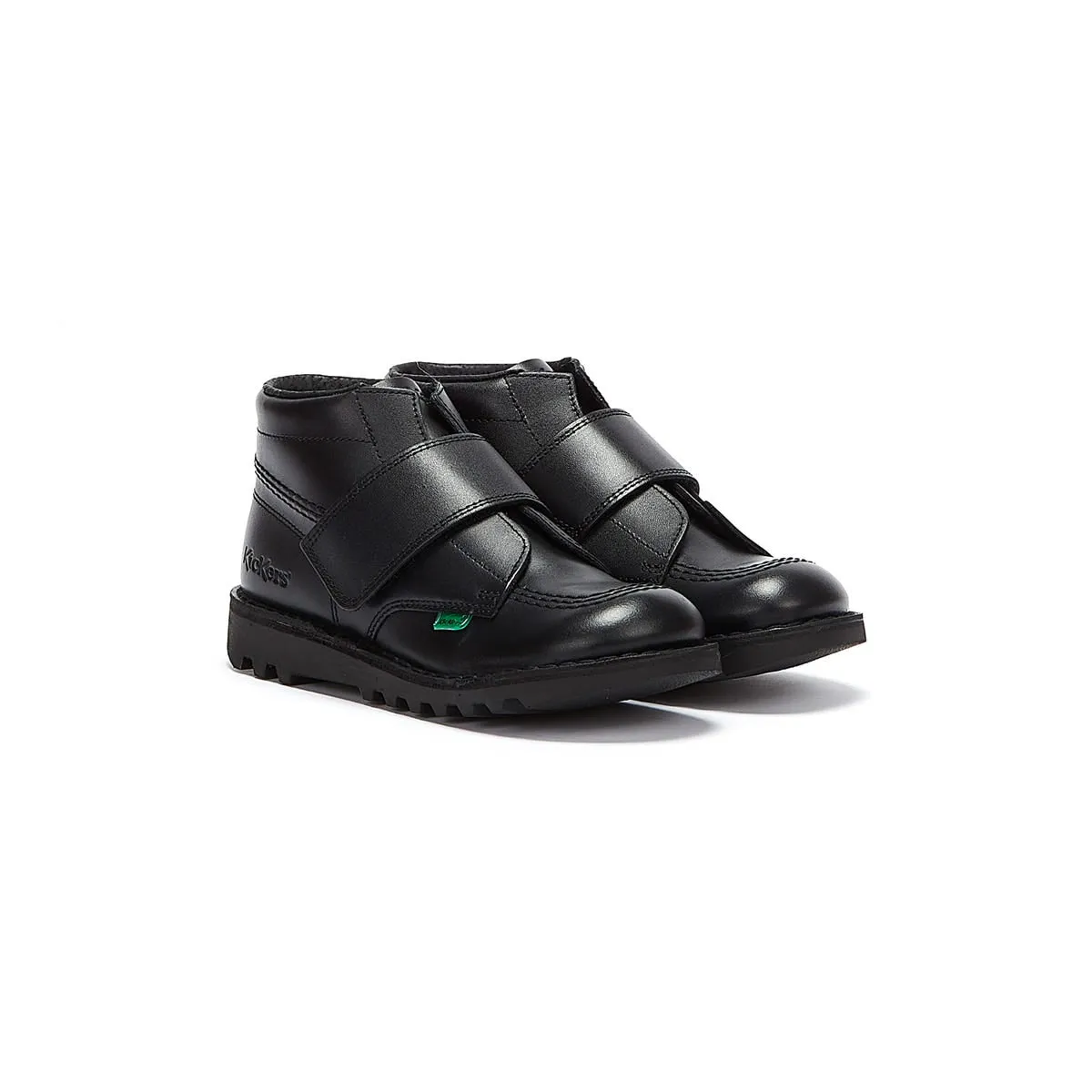 Kickers Infant Black Kick Kilo Leather Boots