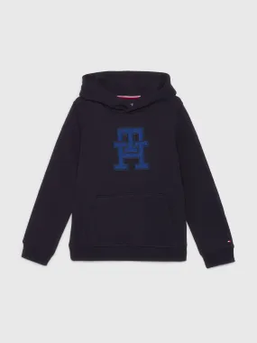 Kids Unisex 8-16 TH Monogram Dual Gender Flex Fleece Hoodie | Sweatshirts & Hoodies | Tommy Kids